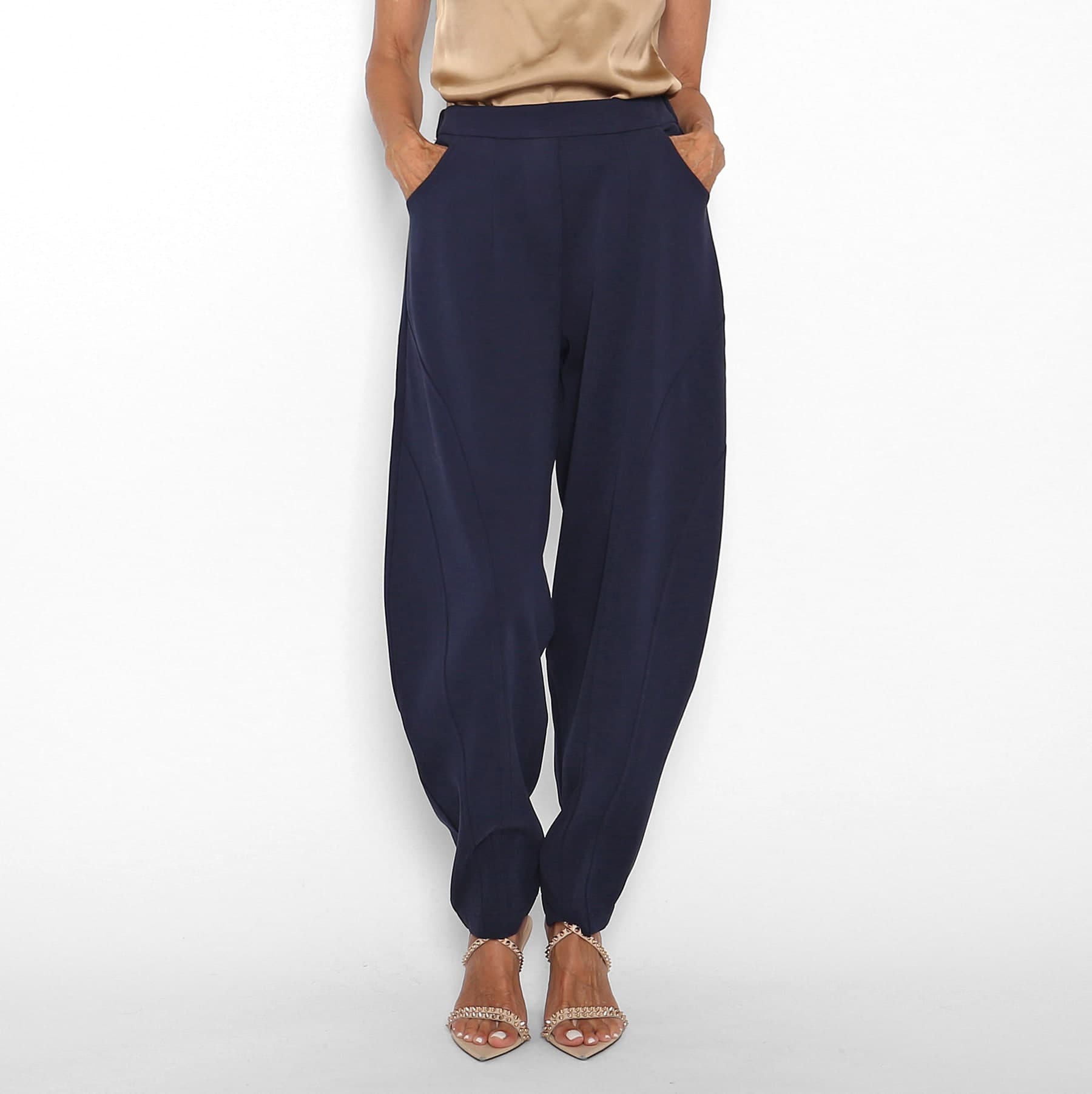 Pantalón Elástico Azul — foto 3