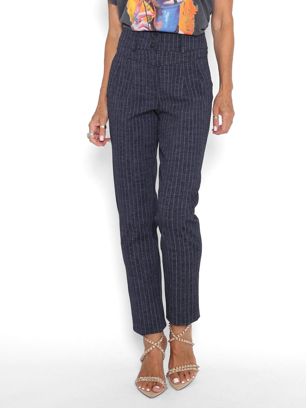 Pantalón Mil Rayas Azul — foto 4