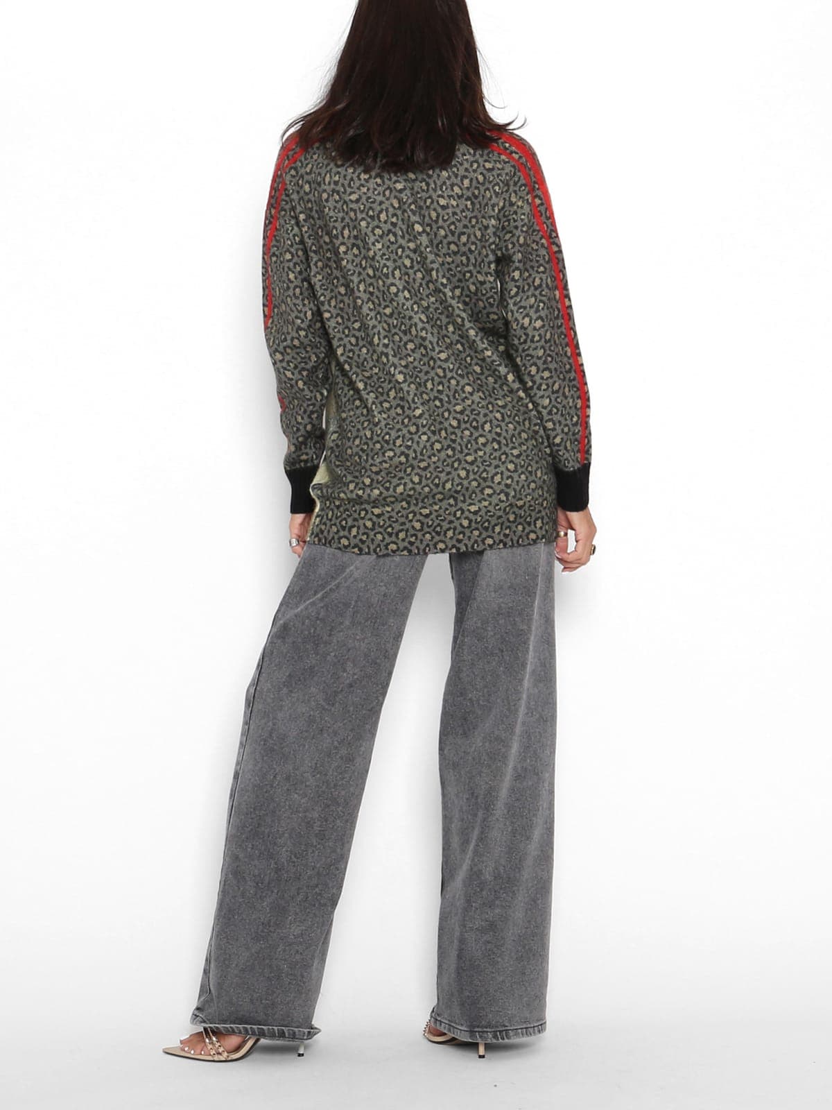 Chaqueta Punto Animal Print — foto 3