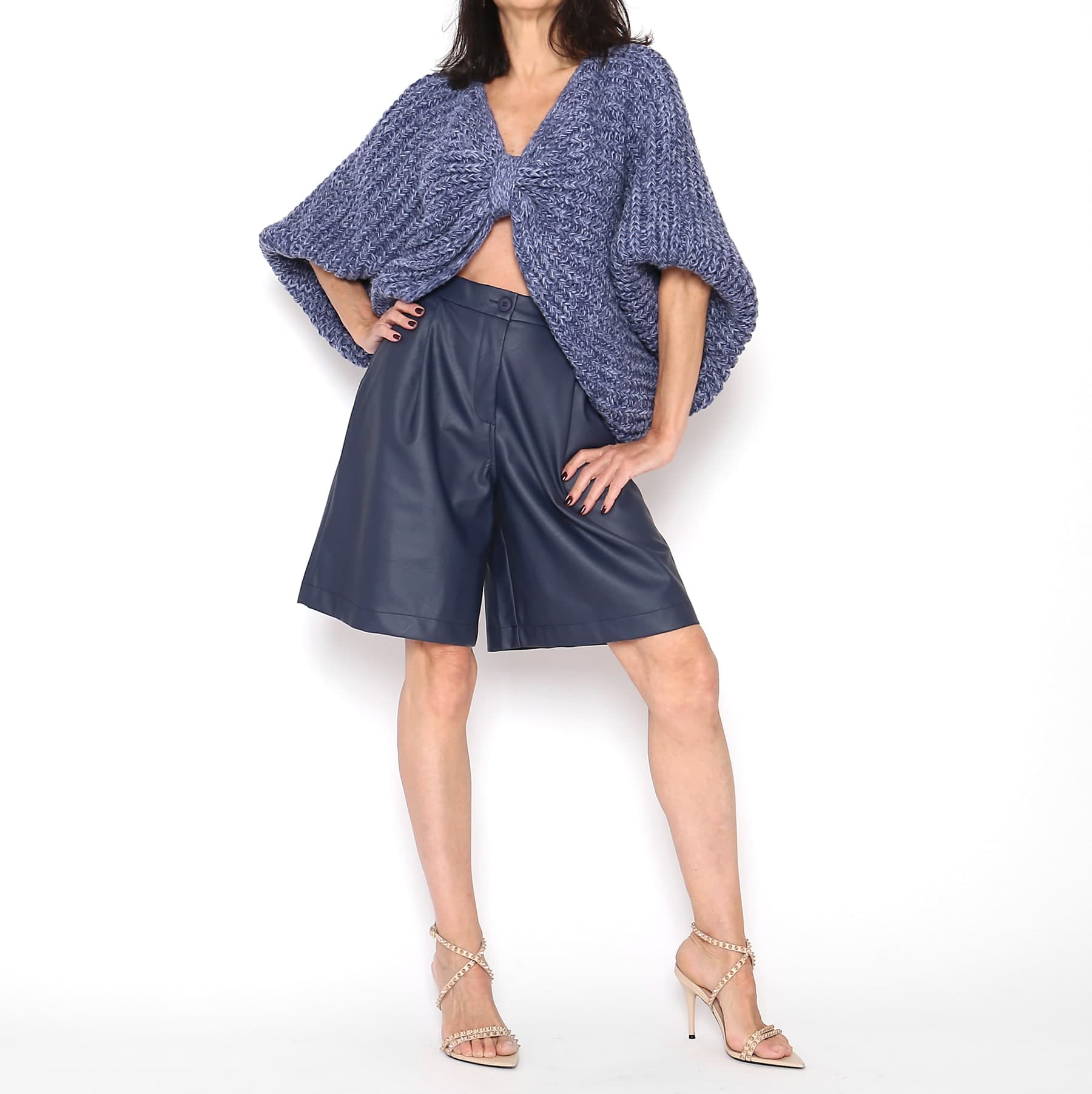 Bermudas Ecopiel Azul — foto 2