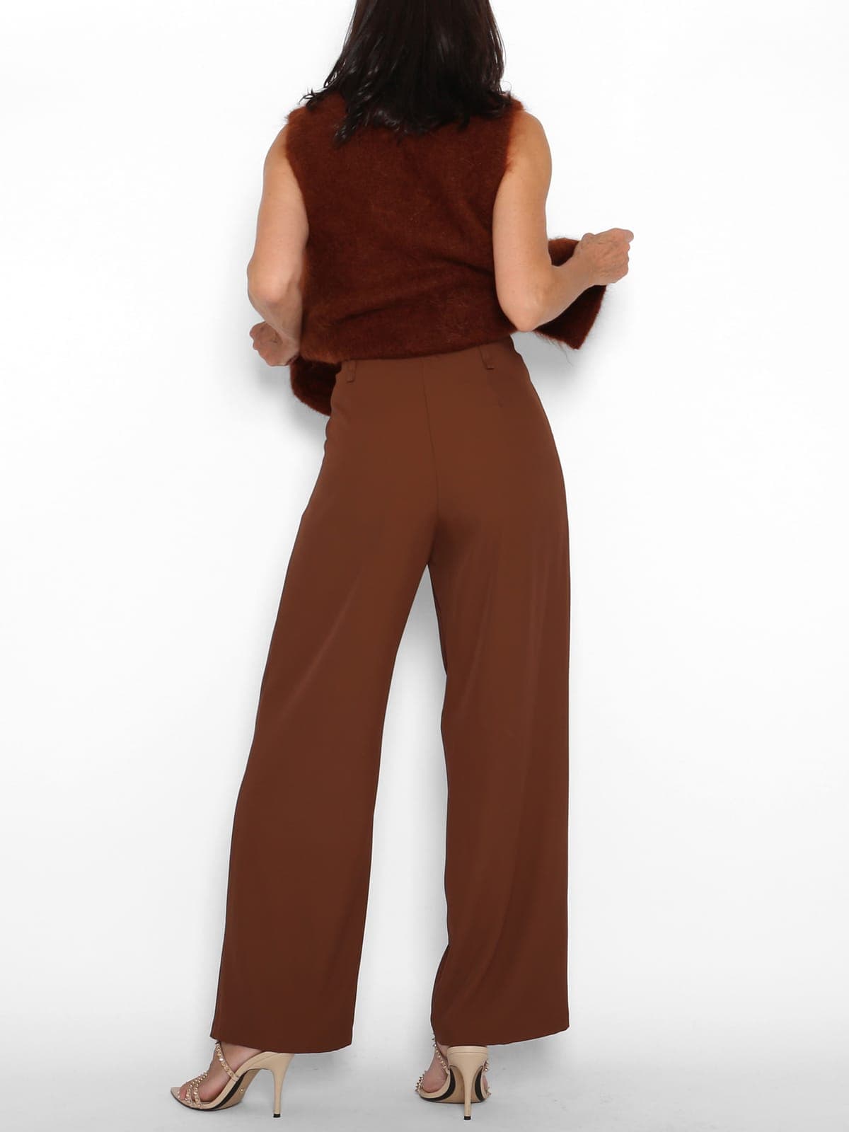 Pantalón Pinzas Caramelo — foto 3