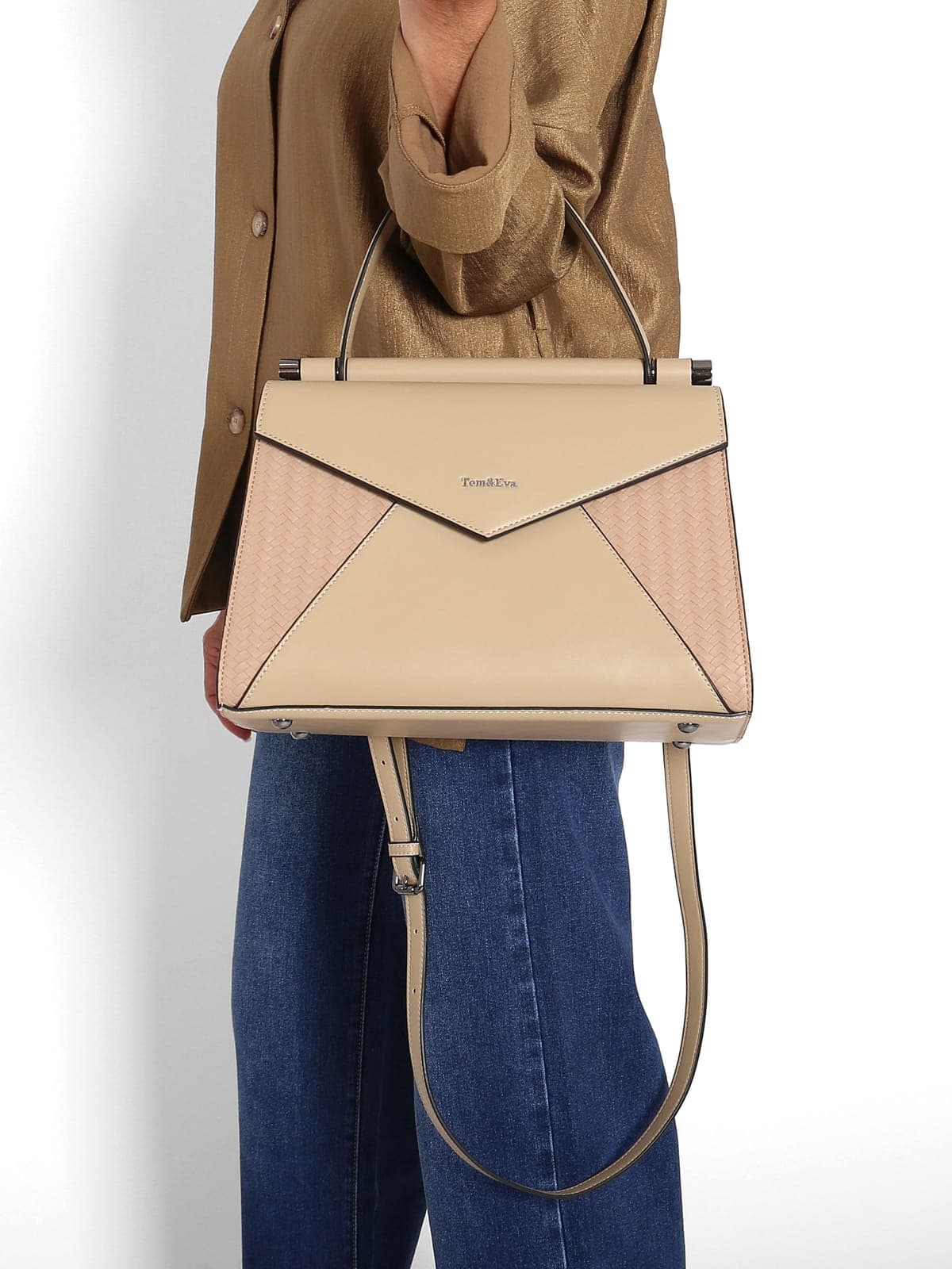 Bolso Reversible Beige — foto 2