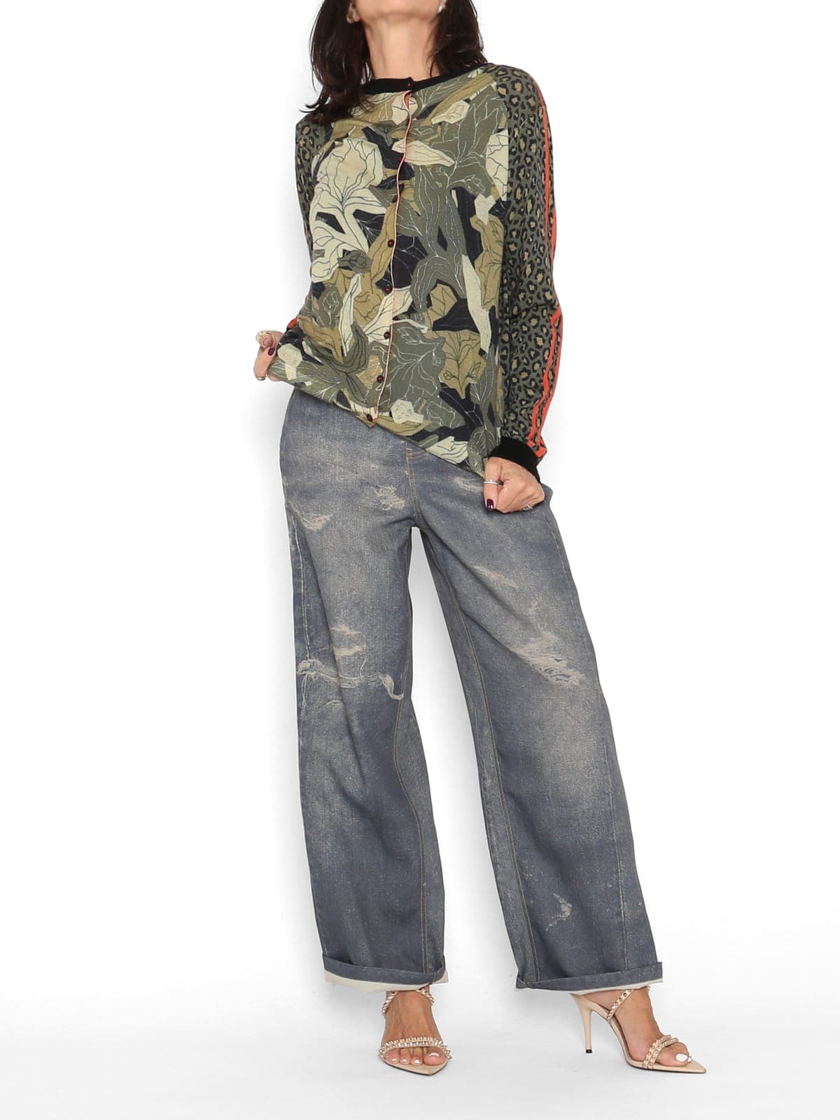 Chaqueta Punto Reversible Animal Print — foto 10